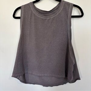 Lululemon muscle crop tank top